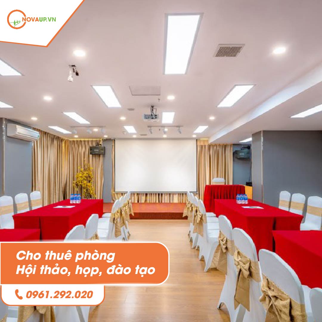 Thuê Phòng Hội Thảo NovaUp: Không Gian Sự Kiện Chuyên Nghiệp Tại Ba Đình